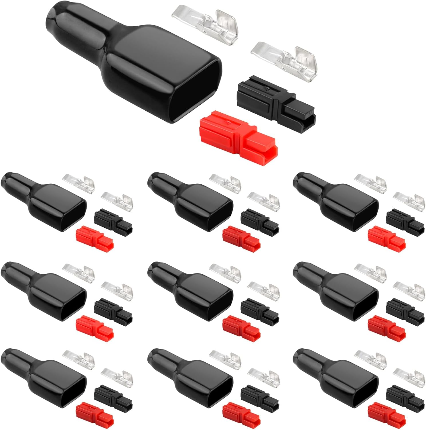 15A 30A 45A  Anderson Quick Connectors 1.5-6mm² (20-10AWG) Quick Disconnect Power Connectors Quick Disconnect Terminals Connectors