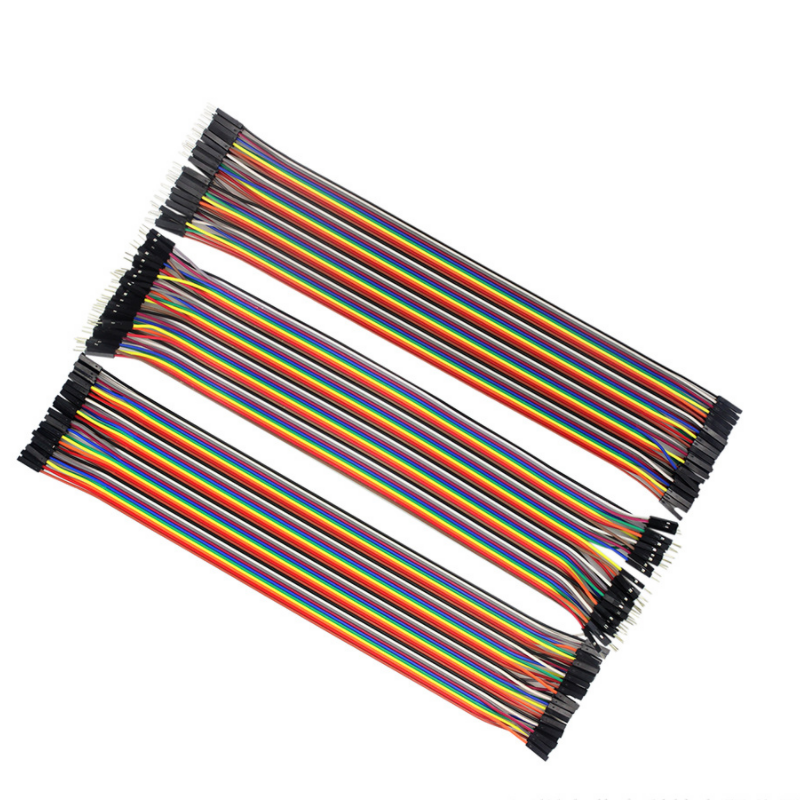 Manufacture 1.27mm 2.0mm 2.54mm IDC Flat Ribbon Sensor Gray Cable with Red Edge Assembly Wiring Harness with Conductive Fabric Cloth for Electrical Organ插图2