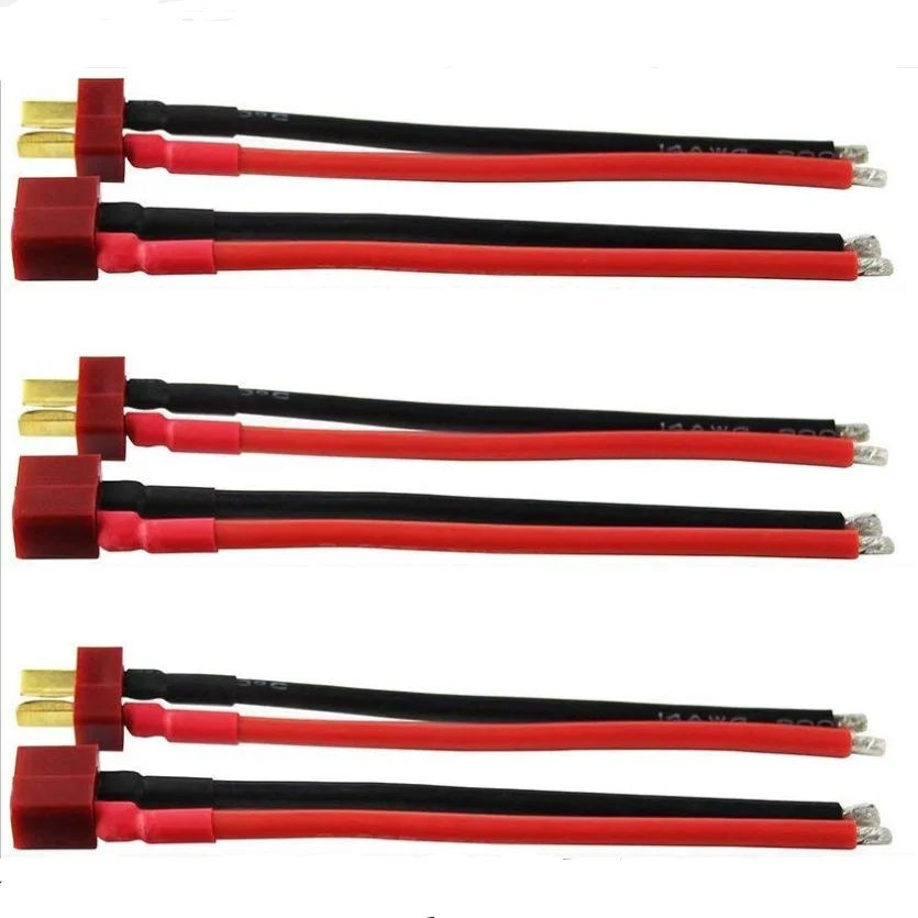 Amass XT30 XT60 XT90 EC3 EC5 MPX TRX Deans T Plug Female/Male Connector Adapter 12AWG 100mm RC Lipo Battery Electrical Toys插图14