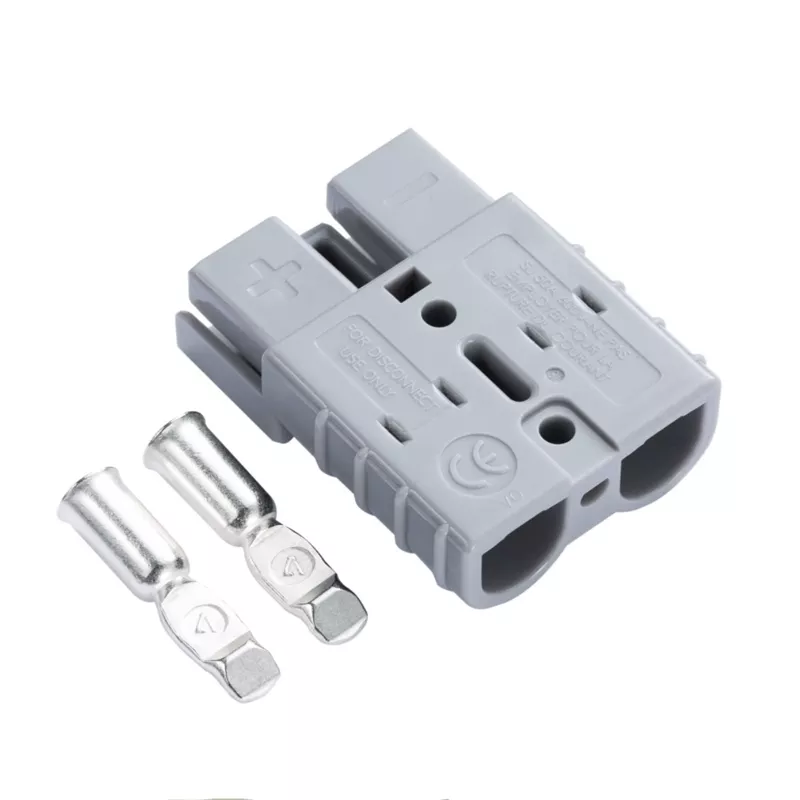 Forklift Battery Charging Connector Red Grey 50A 120A 175A 350A 600V High Current Andersonstyle Power Dual Pole Connector Plug插图12