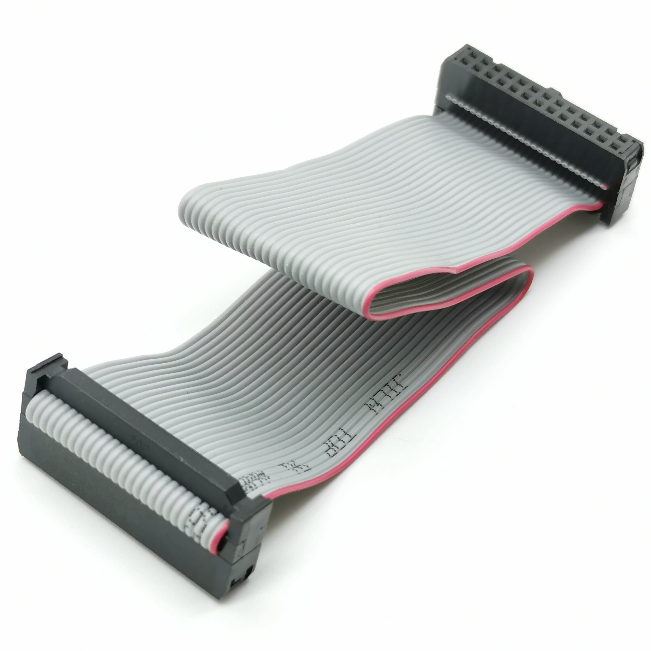 Manufacture 1.27mm 2.0mm 2.54mm IDC Flat Ribbon Sensor Gray Cable with Red Edge Assembly Wiring Harness with Conductive Fabric Cloth for Electrical Organ插图11