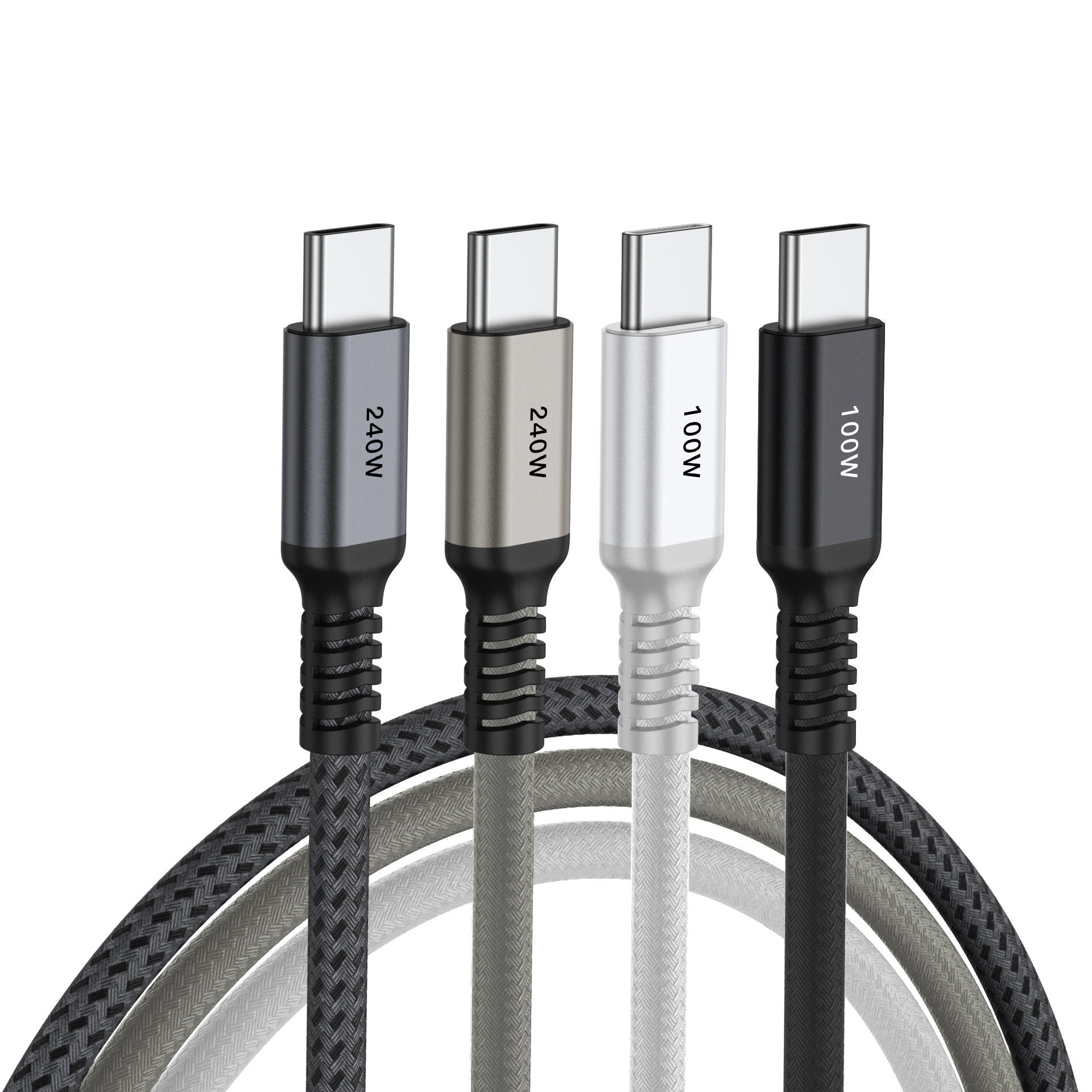 UNIEAN Factory Wholesale 2M USB C Cable 480Mbps 100W240W Type C Usb Fast Charging Cable 2.0 Data Cables for iphone