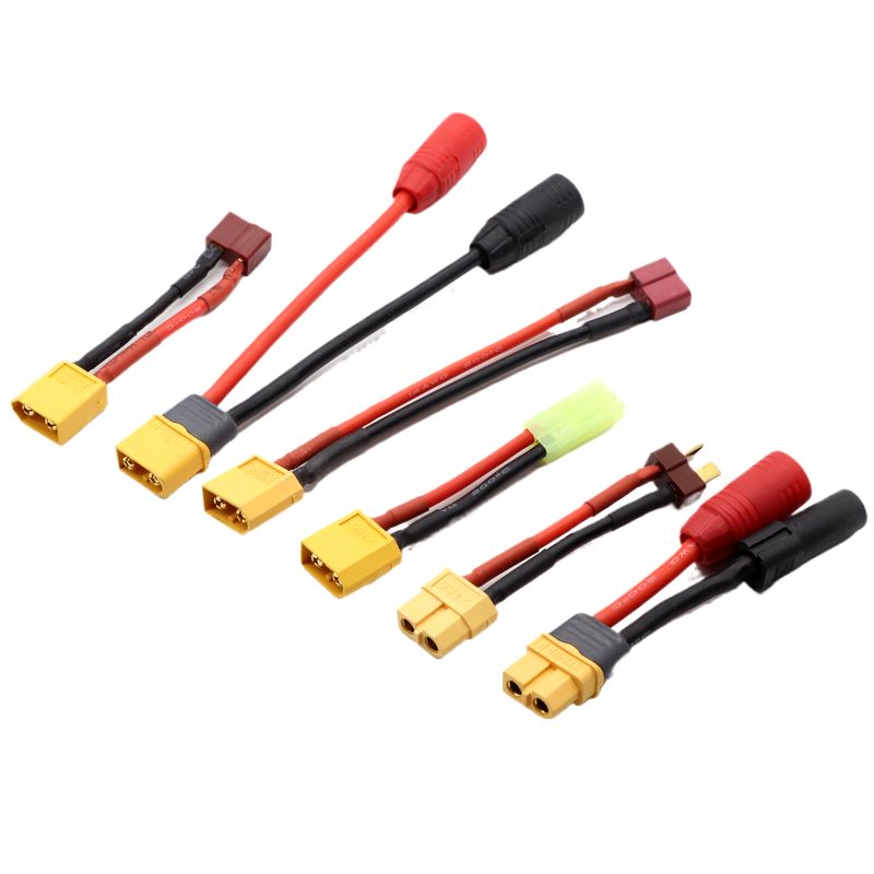 Amass XT30 XT60 XT90 EC3 EC5 MPX TRX Deans T Plug Female/Male Connector Adapter 12AWG 100mm RC Lipo Battery Electrical Toys插图11
