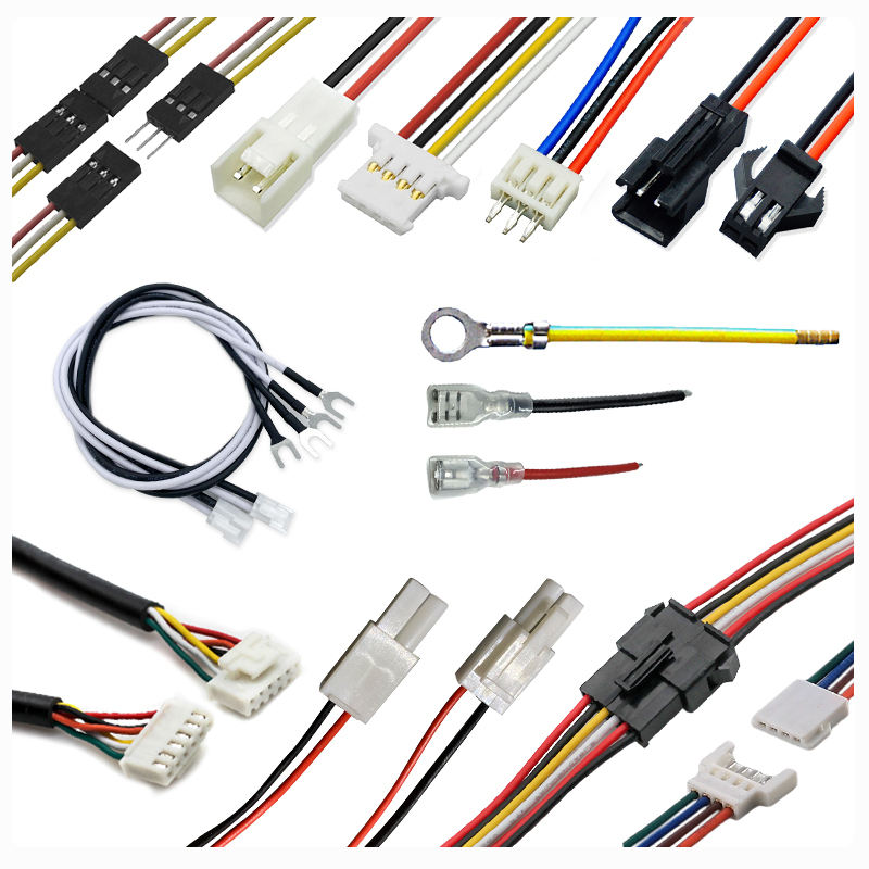 Custom Jst Sh Mx Gh Zh pH Eh Xh Vh 1.0 1.25 1.5 2.0 2.54 3.96 mm Pitch 2/3/4/5/6 Pin Connector Wire Harness Cable Assembly