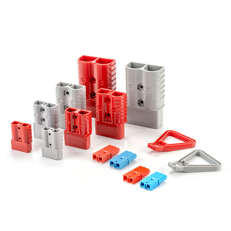 Forklift Battery Charging Connector Red Grey 50A 120A 175A 350A 600V High Current Andersonstyle Power Dual Pole Connector Plug插图16