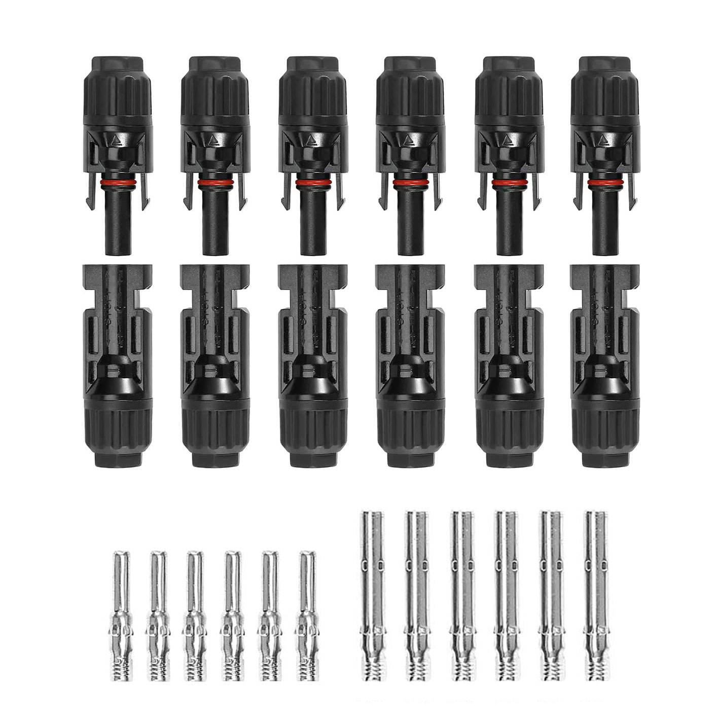 Fast Delivery 1000V/1500V TUV Solar PV Cable Connector Waterproof Solar Wire Connector for Solar Panel System