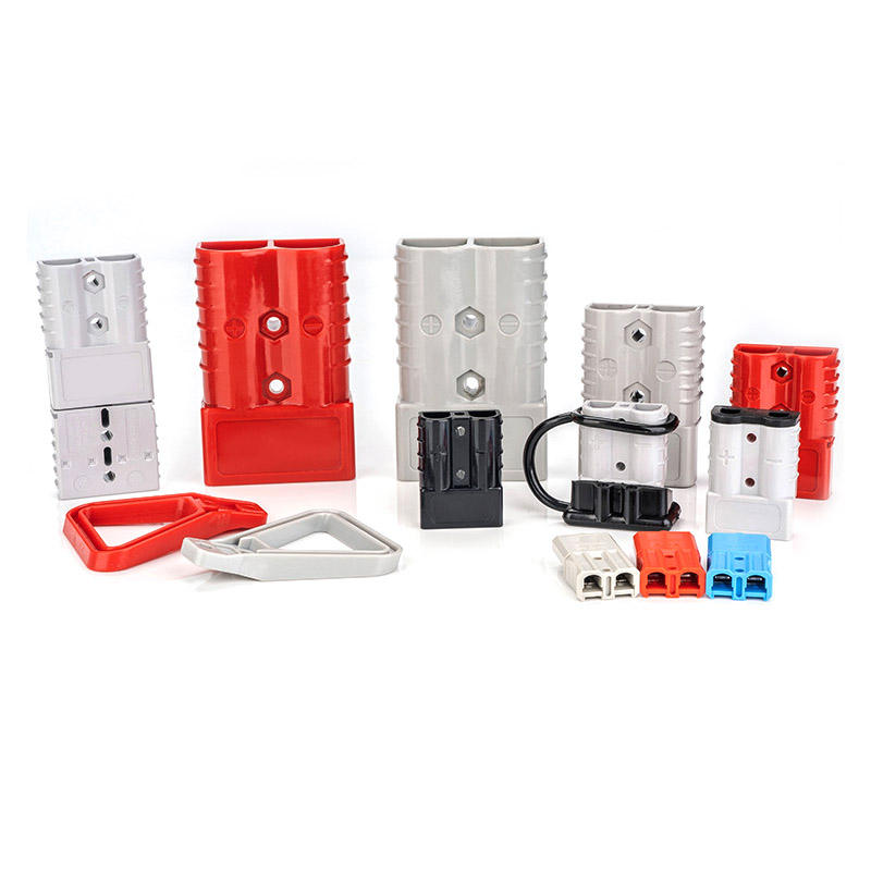 Forklift Battery Charging Connector Red Grey 50A 120A 175A 350A 600V High Current Andersonstyle Power Dual Pole Connector Plug插图24