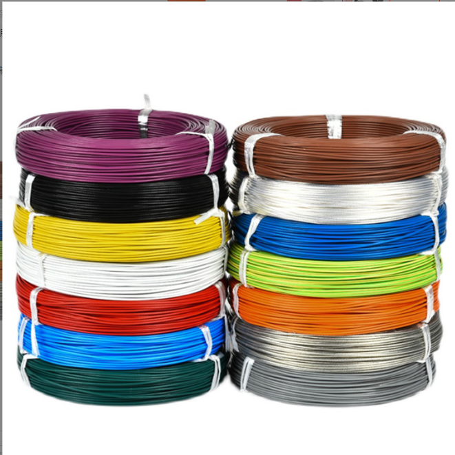 AF-250 Series Silver Plated Copper High Temperature Wire 250℃ 600V PFA Insulated VW-1 RoHS Compliant Hook Up Wire for Aerospace